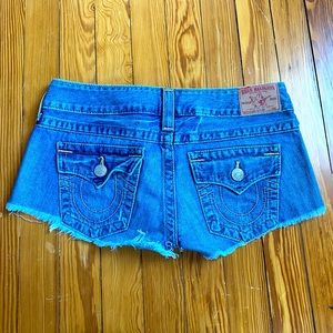 True Religion Joey Big T low rise shorts